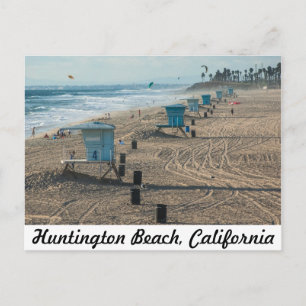 Huntington Beach, California postcard