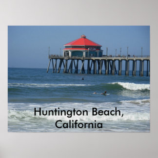 Huntington Beach, California Poster