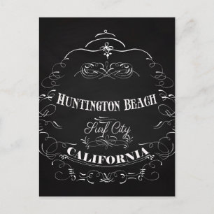 Huntington Beach, California - Surf City Postcard