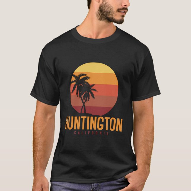 Huntington Beach California T-Shirt (Front)