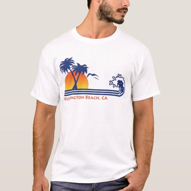 Huntington Beach California T-Shirt (Front)