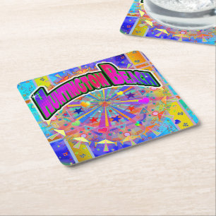 Huntington Beach Cosmic Unity Coaster