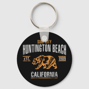 Huntington Beach Key Ring