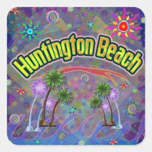 Huntington Beach Noble Voyage Sticker