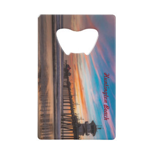 Huntington Beach Pier at sunset