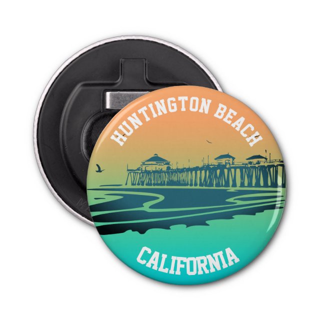 Huntington Beach Pier Bottle Opener (Front)