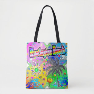 Huntington Beach Quadro Seasons Tote Bag