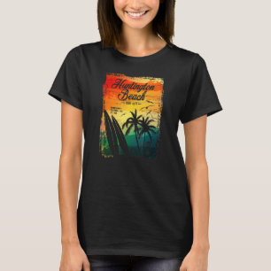 Huntington Beach Surf City California Vintage Dist T-Shirt