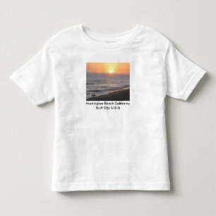 Huntington Beach "Surf City" Toddler T-Shirt