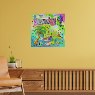 Huntington Beach Timeless Melody Poster