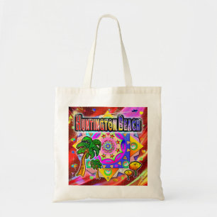 Huntington Beach Tropical Friends Tote Bag