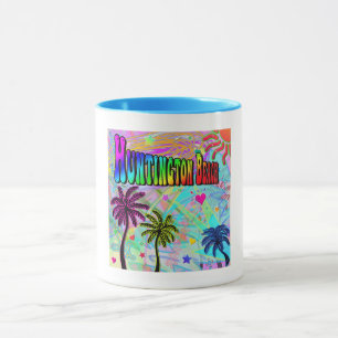 Huntington Beach Vivid Romance Mug