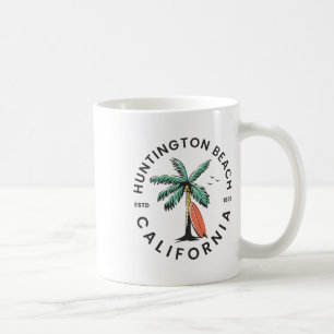 Huntington California Beach Surf Summer Vacation F Coffee Mug