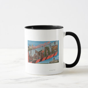 Huntington, Utah - Large Letter Scenes Mug
