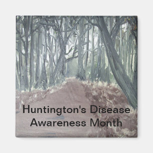 Huntington's Disease Awareness Month Magnet