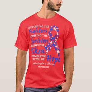 Huntingtons Disease Awareness Supporting The Fight T-Shirt