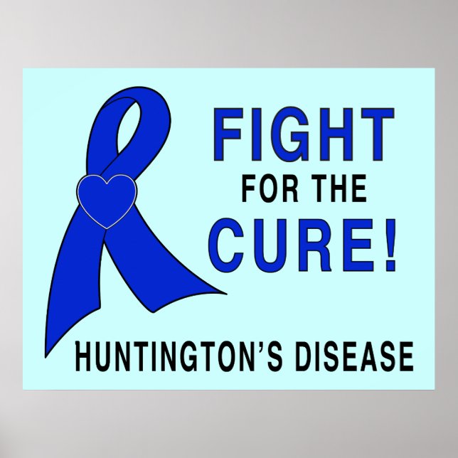 Huntington's Disease Fight for the Cure Poster (Front)