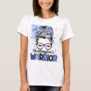 Huntington's Disease Warrior Women Girl Survivor T-Shirt