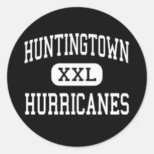 Huntingtown - Hurricanes - High - Huntingtown Classic Round Sticker