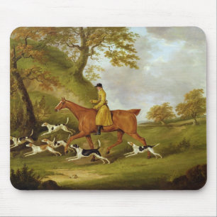 Huntsman and Hounds, 1809 (oil on canvas) Mouse Pad