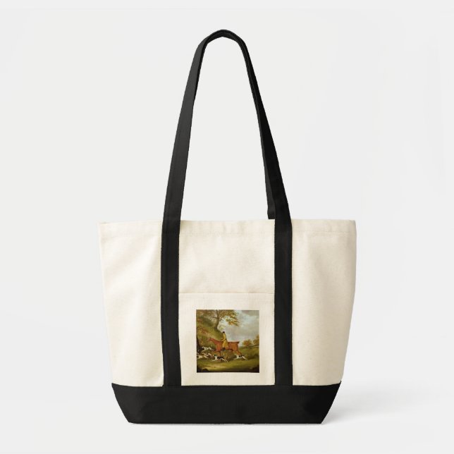 Huntsman and Hounds, 1809 (oil on canvas) Tote Bag (Front)