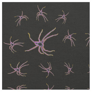 Huntsman Spider Oil Art, Fabric