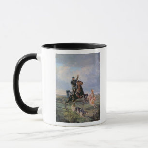 Huntsman with the Borzois, 1872 Mug