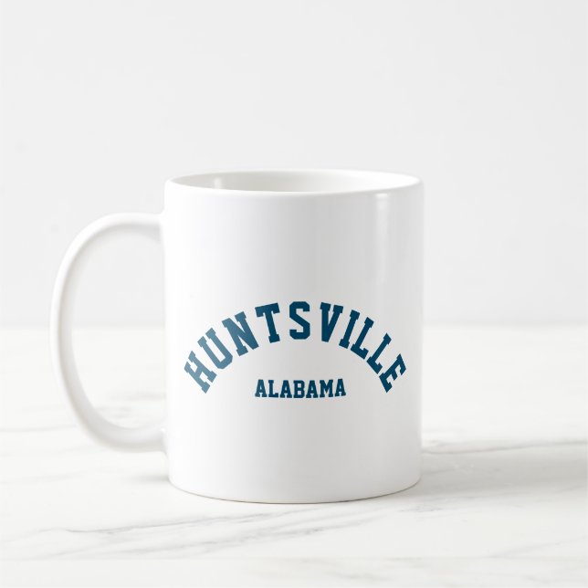 Huntsville, Alabama Coffee Mug (Left)