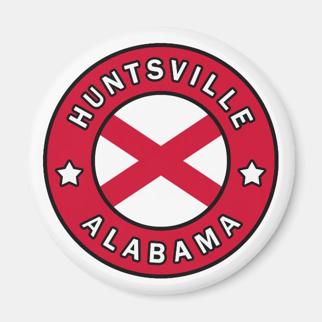Huntsville Alabama Magnet (Front)
