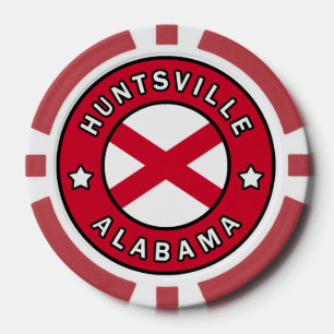 Huntsville Alabama Poker Chips