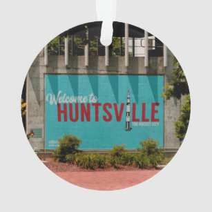Huntsville Alabama Rocket City Ornament