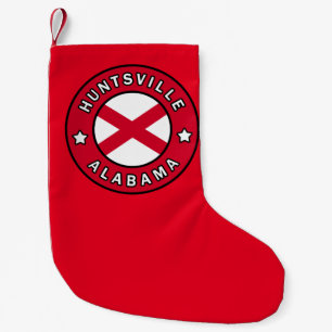 Huntsville Alabama Small Christmas Stocking