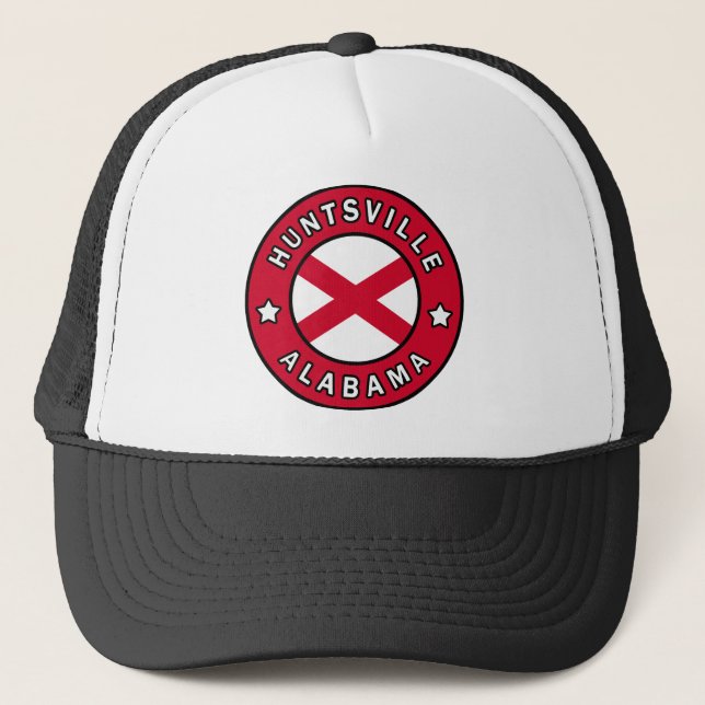 Huntsville Alabama Trucker Hat (Front)