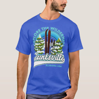 Huntsville Alabama USA Ski T-Shirt