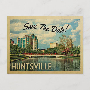 Huntsville Save The Date Alabama Announcement Postcard