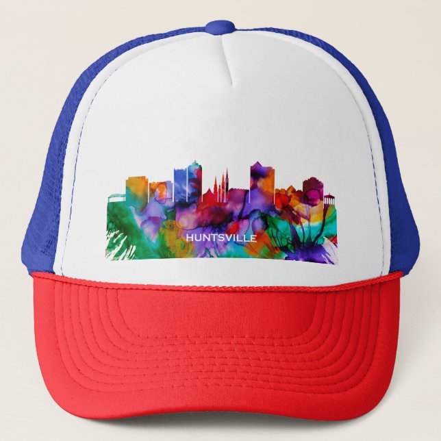 Huntsville Skyline Trucker Hat (Front)