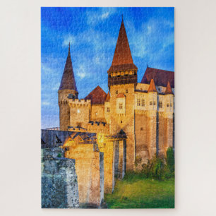 Hunyad Castle - Corvin's Castle in Hunedoara. Jigsaw Puzzle