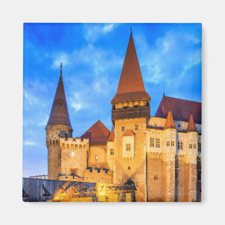 Hunyad Castle - Corvin's Castle in Hunedoara. Magnet