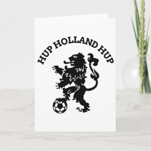 Hup Holland Hup Orange Footll Soccer Ll Travel Card