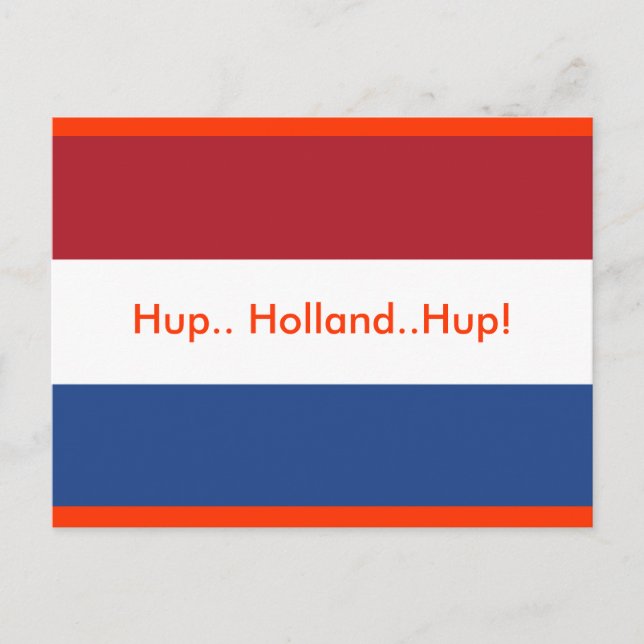 Hup.. Holland..Hup! postcard (Front)