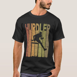 Hurdler Vintage Hurdles Retro Hurdle Runner 5 T-Shirt