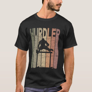 Hurdler Vintage Hurdles Retro Hurdle Runner T-Shirt