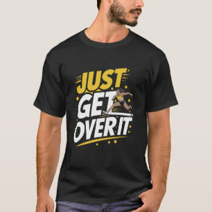 Hurdles Athlete Runner Jumper Track And Field Hurd T-Shirt