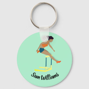 Hurdles Key Ring