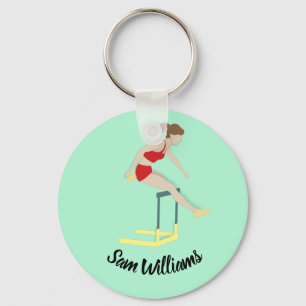 Hurdles Key Ring