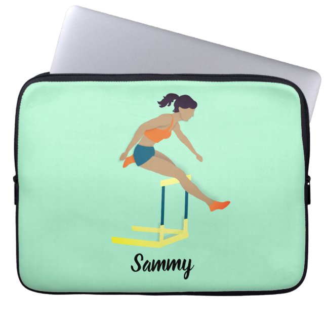 Hurdles Laptop Sleeve (Front)