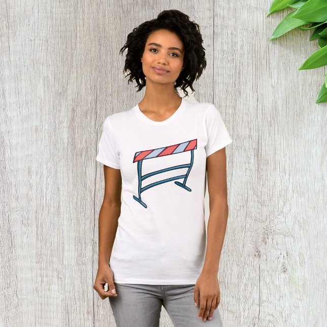 Hurdles Womens T-Shirt (Creator Uploaded)
