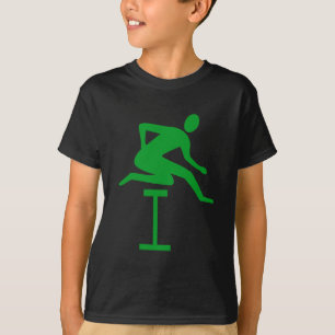 Hurdling - Grass Green T-Shirt