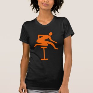 Hurdling - Orange T-Shirt