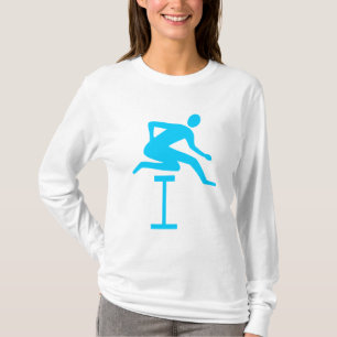 Hurdling - Sky Blue T-Shirt